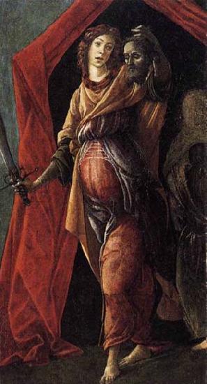 BOTTICELLI, Sandro Judith Leaving the Tent of Holofernes